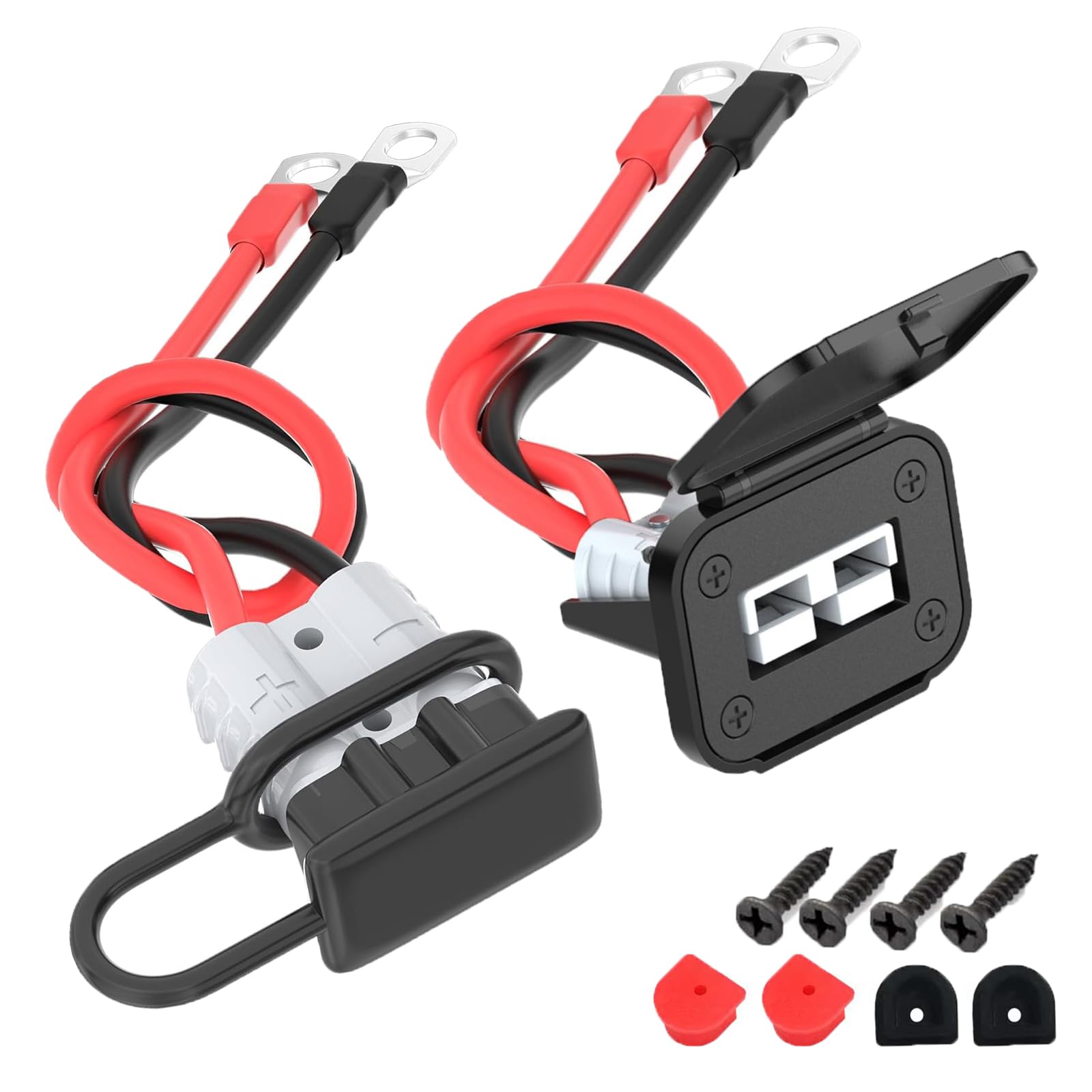 Amazon.com: KarlKers 50A Battery Quick Connect/Disconnect Connector ...