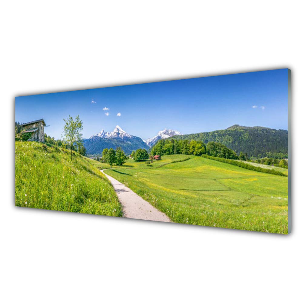 Tableau nature Tulup pour une ambiance déco meadow en verre