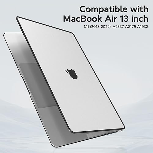 Miniatura 104 de B BELK Funda compatible con MacBook Air de 13 pulgadas 2022 2021 2020 2019 2018 M1 A2337 A2179 A1932 Touch ID, carcasa rígida de plástico para Verde