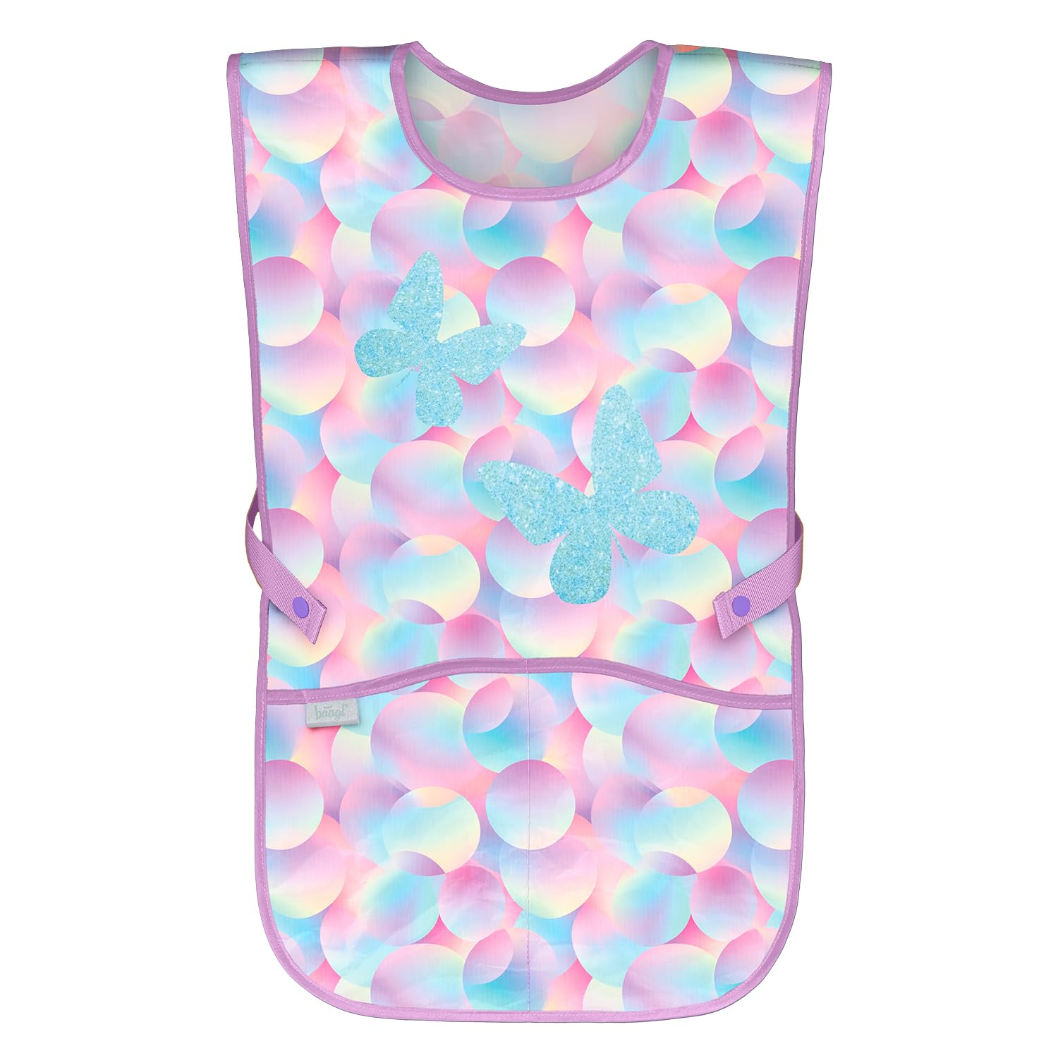 Baagl Juego de 5 Mochilas Escolares para niños y niñas (Mochila Escolar Ergo para 1ª Clase, Estuche, Bolsa de Gimnasio, Delantal, Bolsa de Pecho), Mochila Escolar ergonómica, 19 l, Candy, Juego de