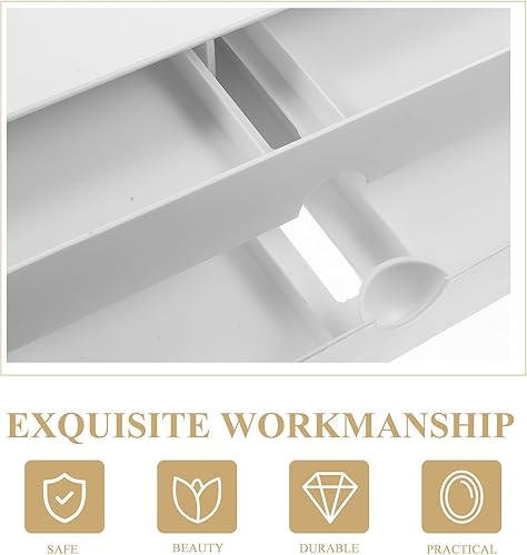 Miniatura 6 de Monitor Stand Riser with Drawer Storage Desktop Organizer for Laptop and Computer Thickened Material Anti-slip Base for Office Use Ergonomic Height