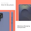 YATWIN Silicone Back Case for Samsung Galaxy S25 Ultra, Soft-Touch Phone Back Cover for Samsung Galaxy S25 Ultra - Lavender Grey gallery image