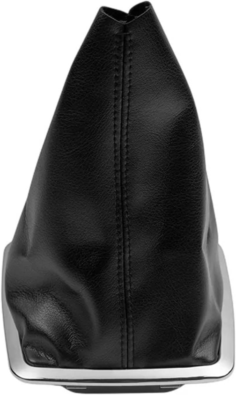 Car Shift Knob Replacement for Focus 2 MK2 FL MK3 MK4 MK7 for Mondeo for Galaxy for Fiesta Car 5/6 Speed Gear Shift Knob Head Shifter Gaiter Boot Cover(6 Speed Silver Knob)(6 Speed Black Knob)