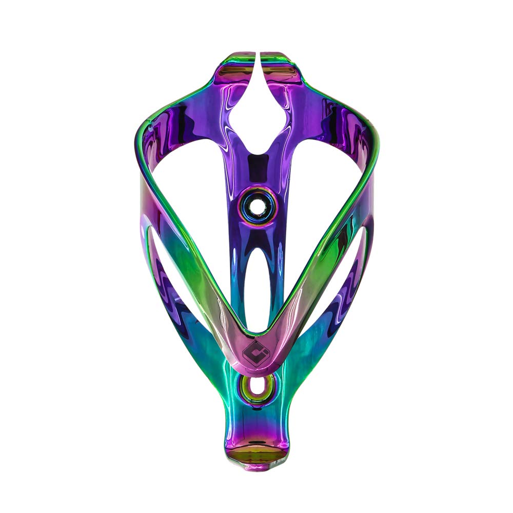 Uchwyt na butelkę, koszyk na bidon rowerowy Lekki kolor Uchwyt na bidon rowerowy do roweru MTB do roweru szosowego i górskiego Wytrzymały nylon z włókna szklanego (kolor: różowo-złoty)