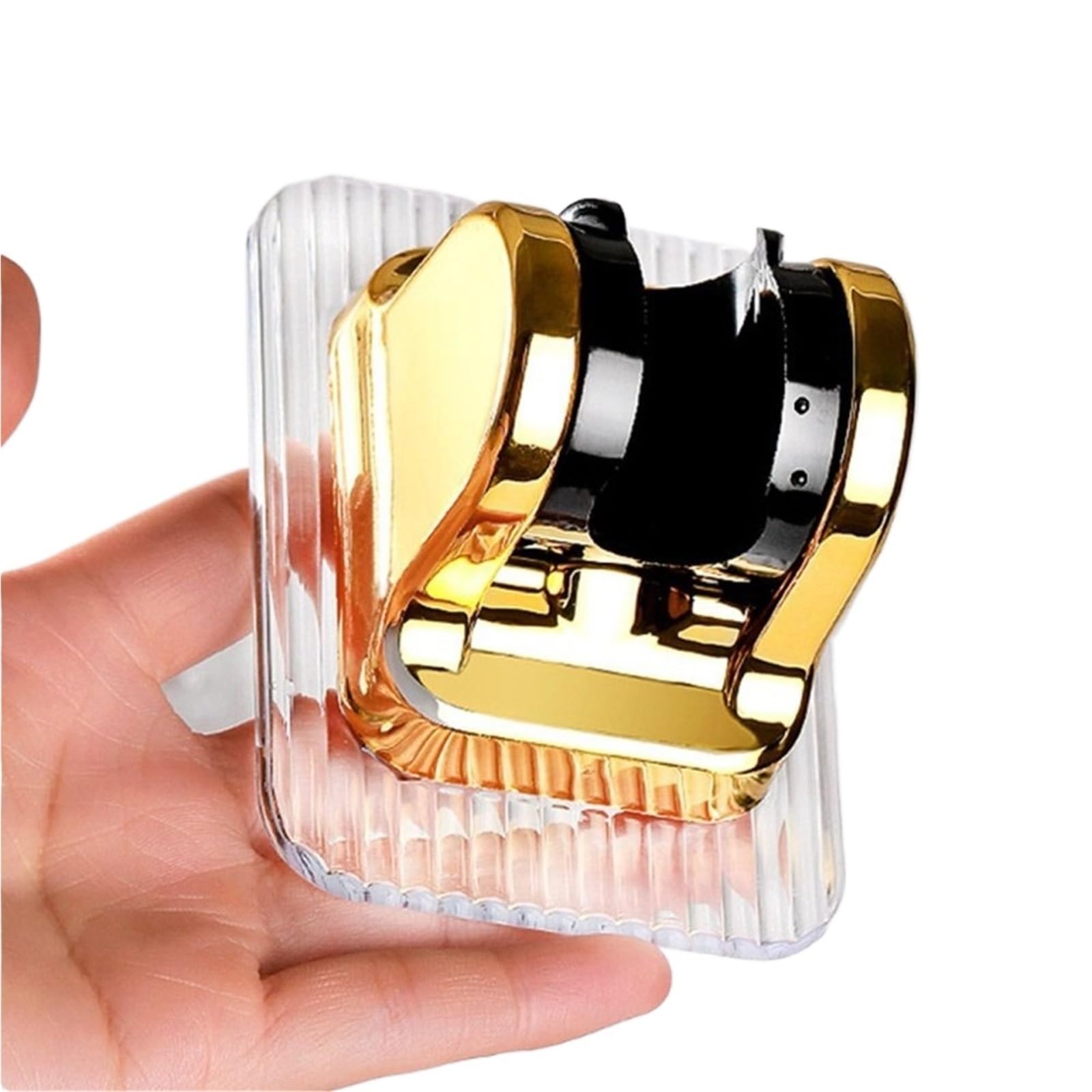 Csshnl Gold Shower Head Holder 2Pc Universal Shower Holder