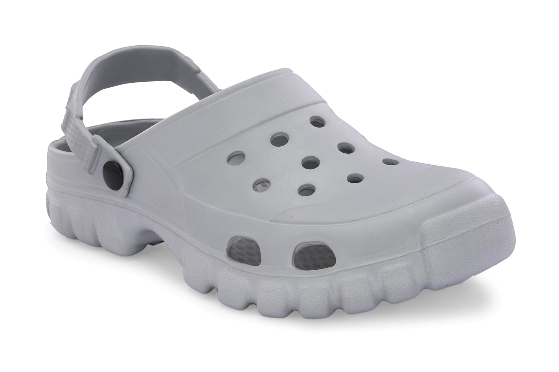 AFROJACK Mens Classic Casual Clogs/Sandals with Adjustable Back Strap for Adult | Comfortable & Light Weight | Croslite Clogs s80 (Grey, 8) (B0D8Y43W31) Amazon Price History, Amazon Price Tracker