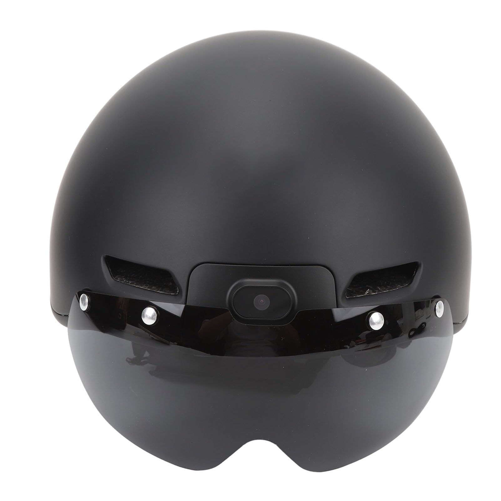 Casco de Bicicleta Inteligente, Casco de Ciclismo con Cámara Deportiva 1080P 30FPS, Gafas Magnéticas para Hombres y Mujeres