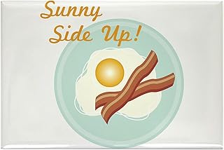 CafePress Sunny Side Up Magnets Rectangle Magnet, 3"x2" Refrigerator Magnet