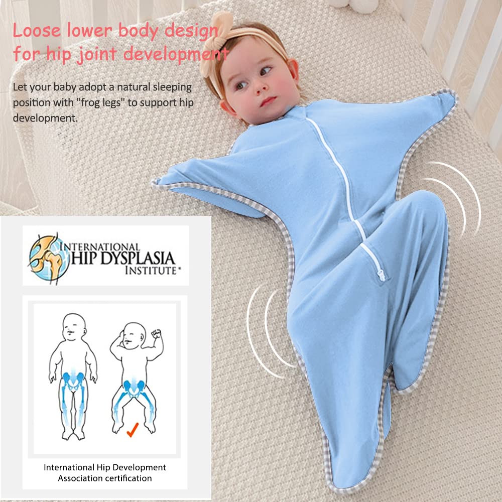 HINATAA Swaddle Wrap for Baby Newborns Baby Swaddle Sack - Image 4