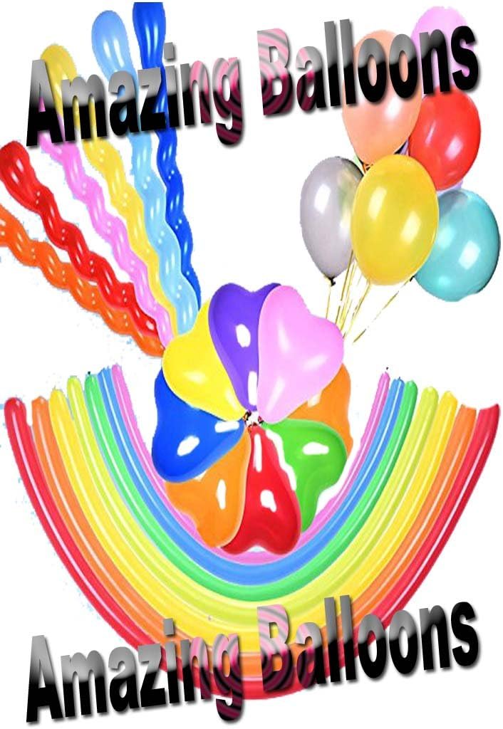 Party Balloons Assorted Color and 4 Styles 12 inch 100 Pcs Helium Quality Latex for Party Decoration… (Mix Shape)