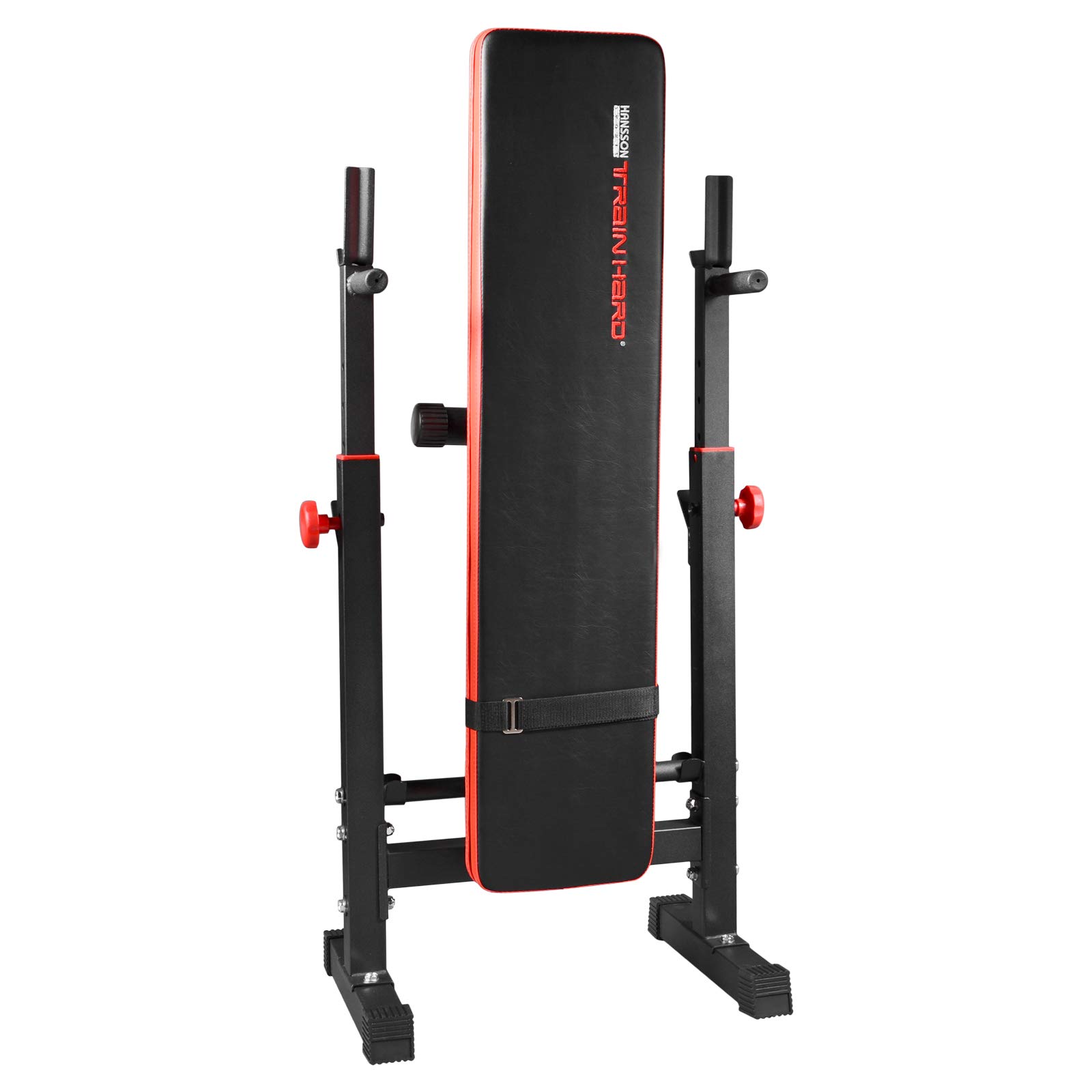 Train Hard - Panca Multifunzione con Supporto Pieghevole