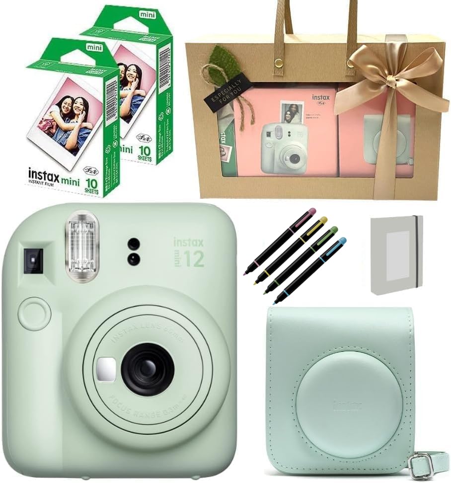Amazon | インスタントカメラ チェキ instax mini 12 ラッピングBOX 