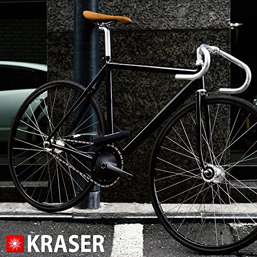 Guaya U KRASER KR65145B, 16 mm, Cable 120 cm, Negro/Blanco miniatura 2