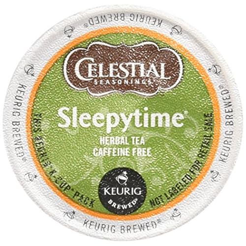 Celestial Seasonings Sleepytime Herbal Tea, K-Cup Portion Pack for Keurig K-Cup Brewers, 96 Count