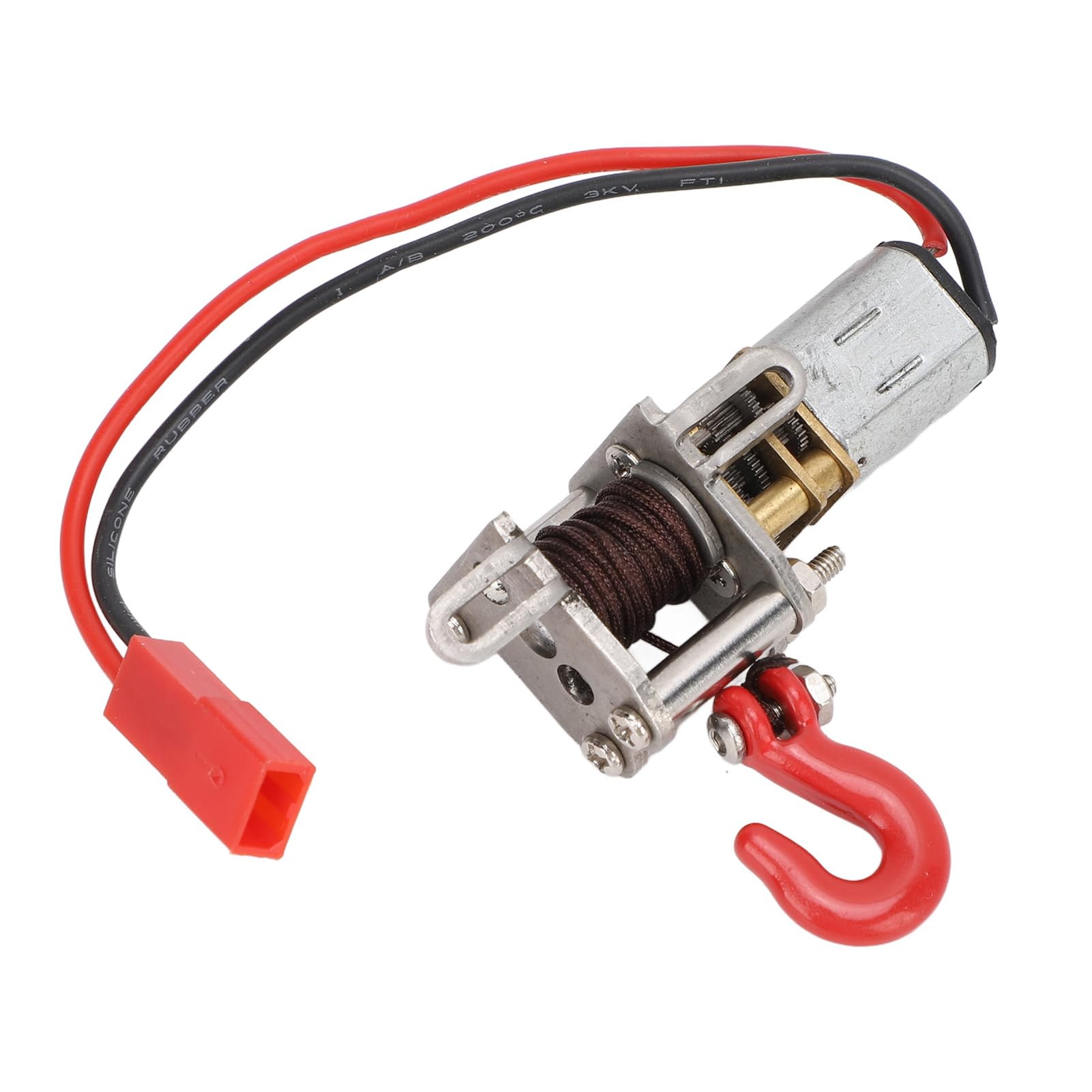 Cryfokt Remote Control Car Winch, Powerful Motor RC Car Winch Replacement for RC Car Accessory