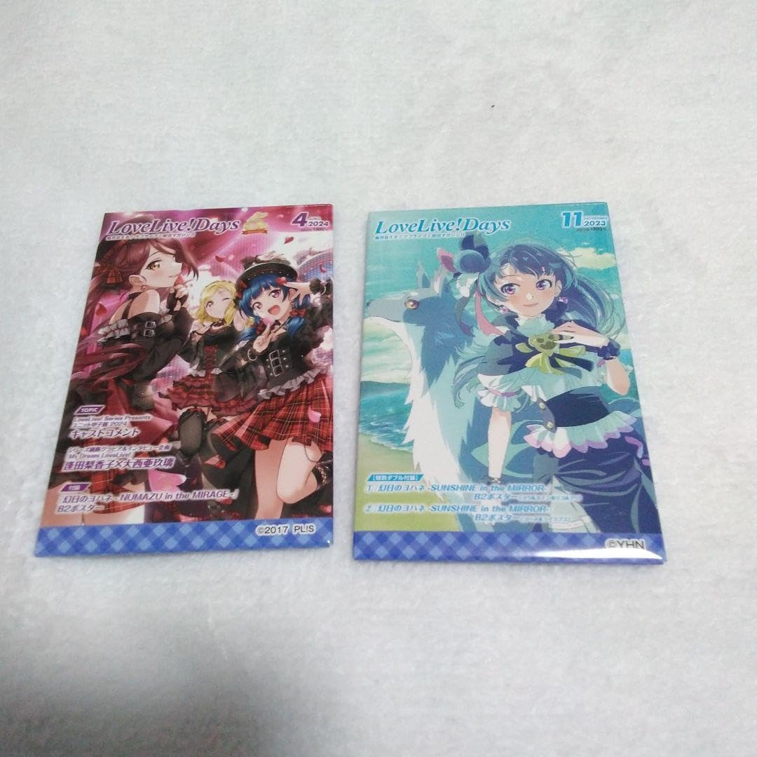 桜内梨子 缶バッジ ユニット Guilty Kiss 1st Aqours