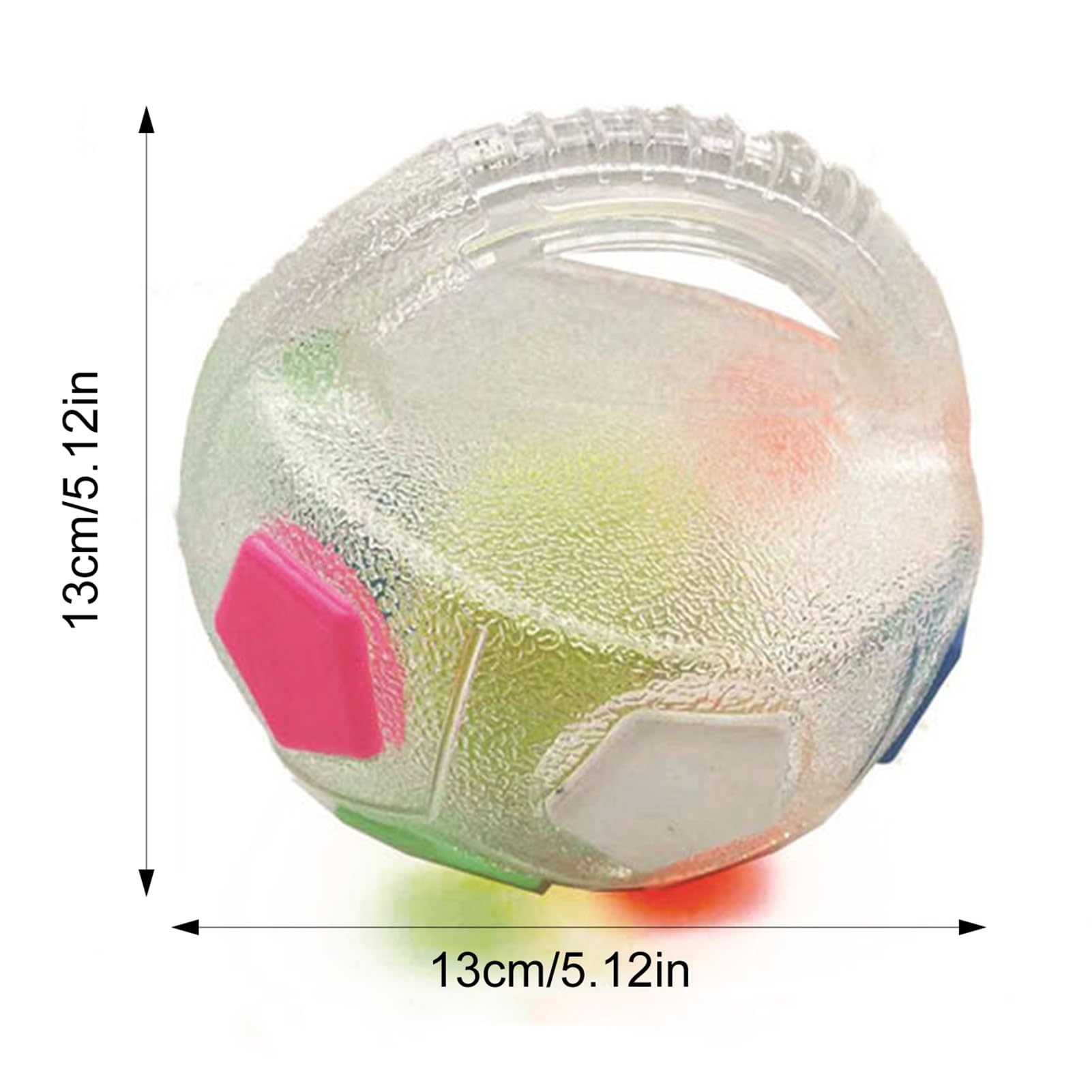 2 szt. zabawka dla psa piłka kettlebell design gumowa piszcząca piłka z uchwytem interaktywna zabawka do rzucania i pobierania dla średnich dużych ras psów