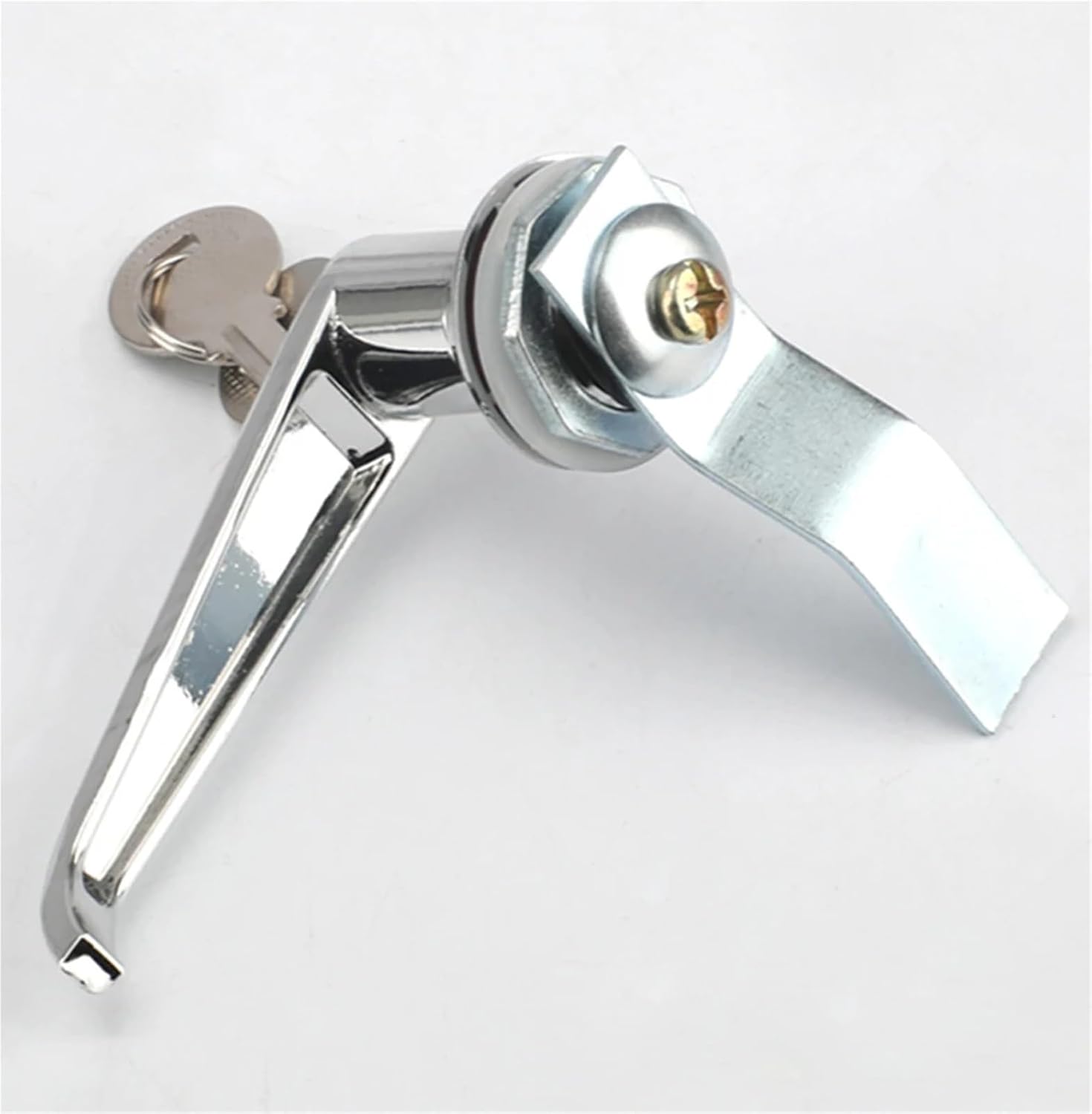 MS301 Power Distribution Box Switch Cabinet Door Lock MS303 Handle Lock Chassis Electric Meter Box Handle Lock Electric Cabinet 1Pcs(MS303 with Key)