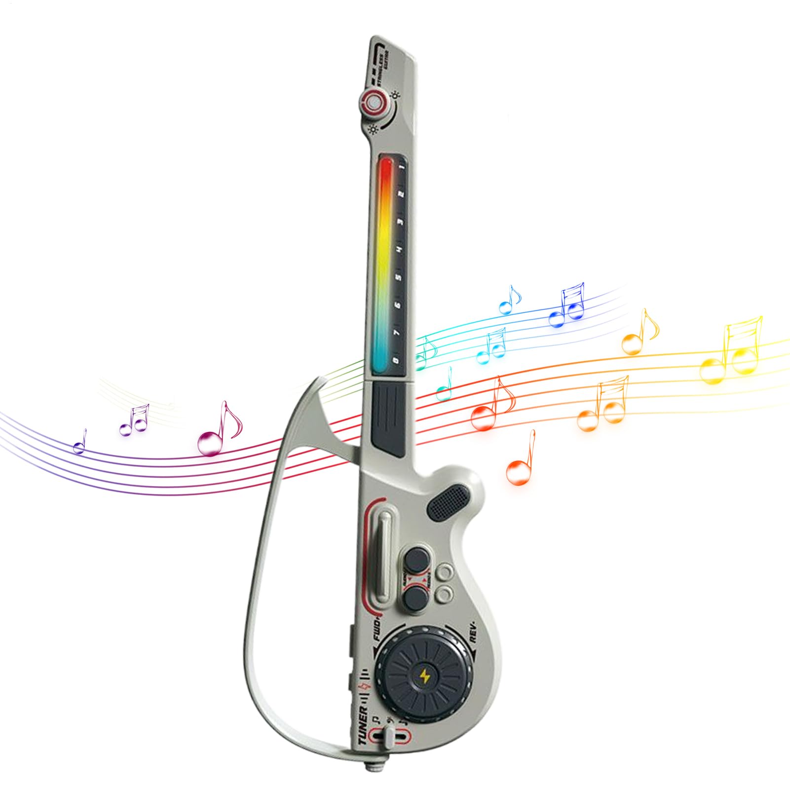 Chitarra per Bambini Strumento Musicale Senza Fili | Giocattoli Per Musica Basso Realistici Regalo per Ragazzi Ragazze Adolescenti Viaggio Casa Scuola Natale Compleanno