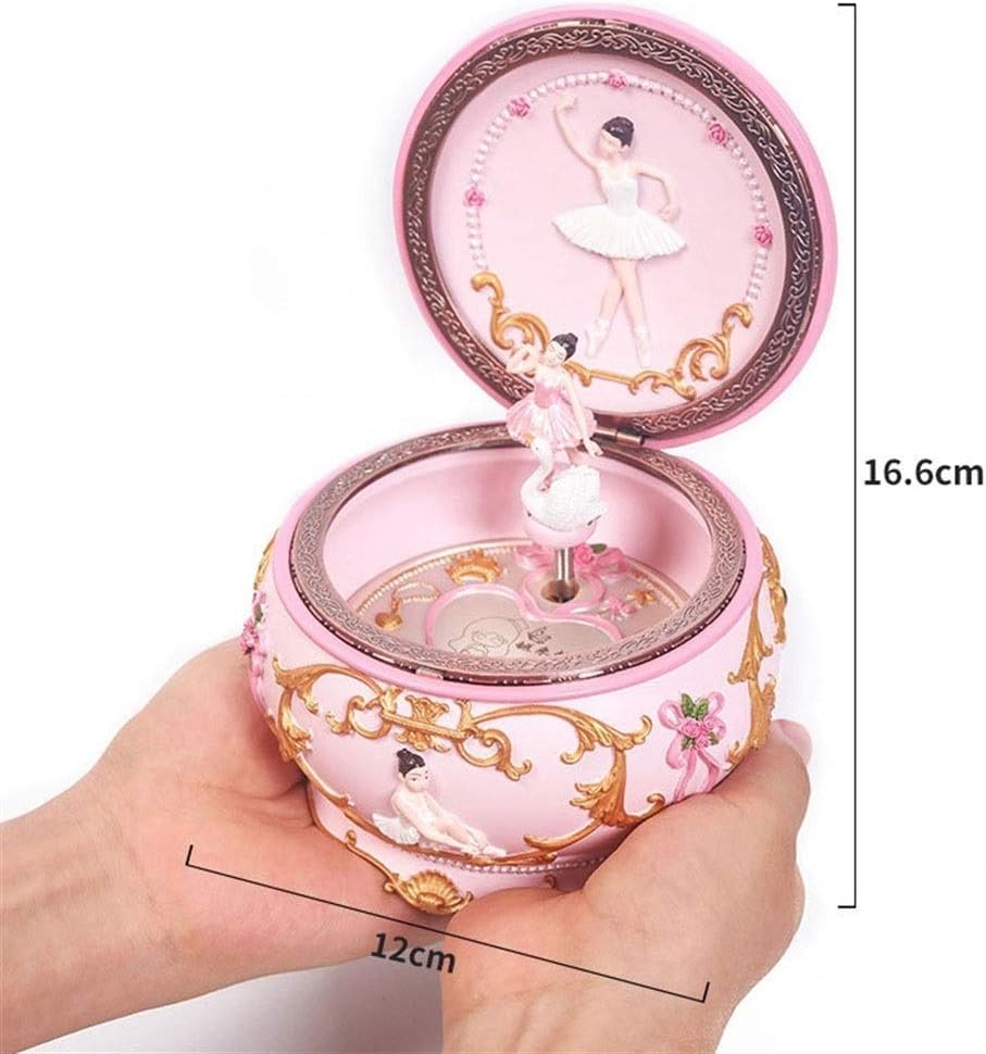 Ballet Girl Music Box Ballerina Spin LED Light Home Decoration Accessories Creativity Christmas Day Gift image 2