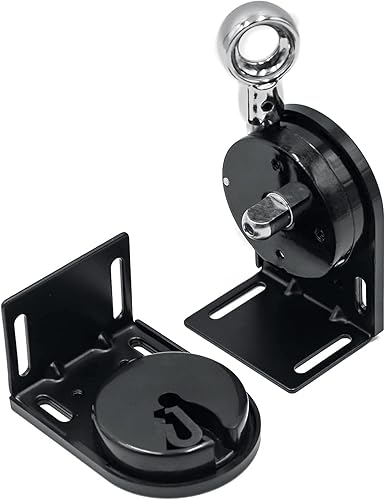 Miniatura 4 de Soporte de instalación de persianas enrollables, piezas de repuesto para parasol, kit de manivela inalámbrica, para parasol externo Coolaroo,