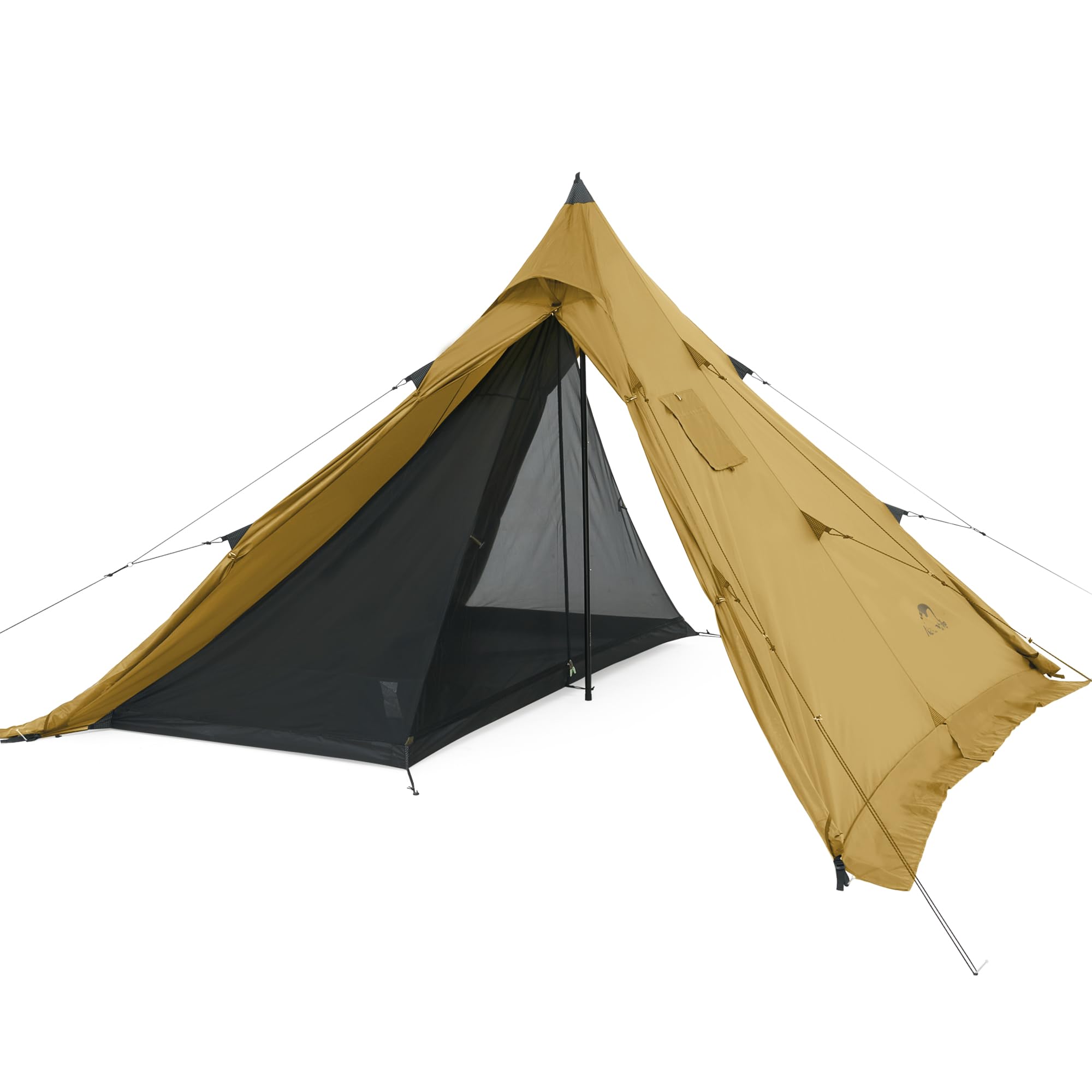 Amazon.co.jp: Naturehike公式ショップ ワンポールテント 2.1m 焚き火