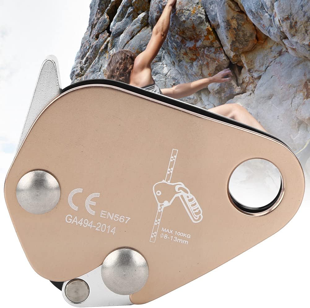Climbing Anti Fall Equipment, Outdoor Rock Climbing Aerial Anti Fall Self Locking Protecting Equipment Anti Drop Protection Tool