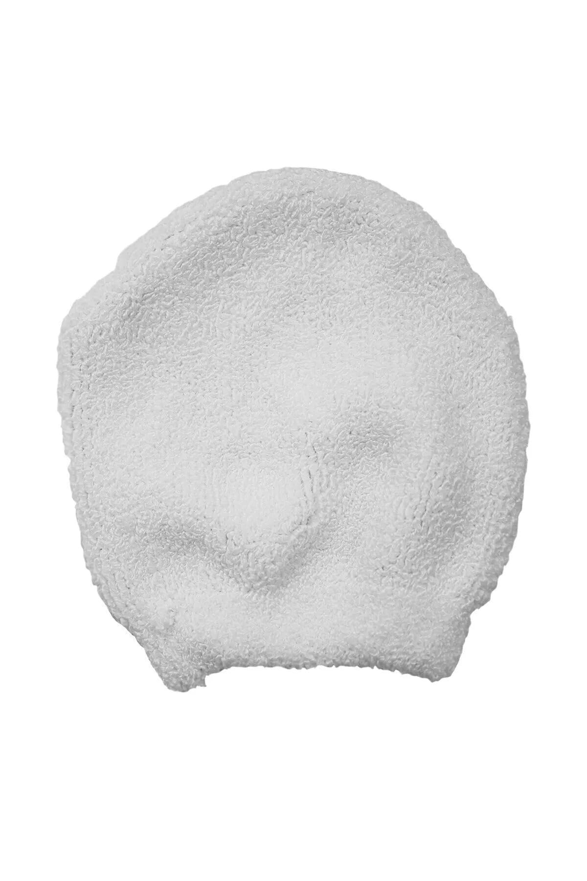 Magic Mitt 300 Use Microfibre Makeup And Face Cleaning Gloves - Easy To Clean With Water (1, White, Standard)