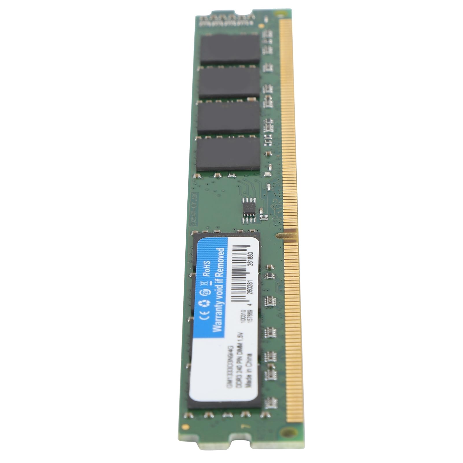 Ausla DDR3 RAM 1333MHz 2GB 240 Pin Unbuffered Non-ECC Memoria Desktop (4GB)