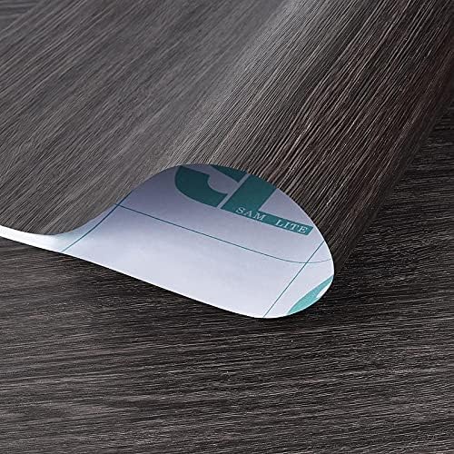 GK Trading Starlite Self Adhesive Wallpaper Waterproof Old Furniture Vinyl Stickers Wooden Door Wardrobe Desktop PVC Wall Papers (Black,2x6 Feet)