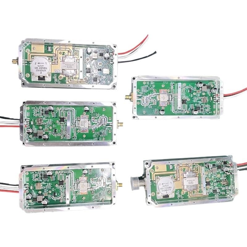 50W RF Module with Isolator 300-400MHZ 500-700MHZ 900-1000MHZ2400-2500MHZ 5100-5300MHZ 5.8G Anti-Image Transmission Module(5.8GHZ 50W)