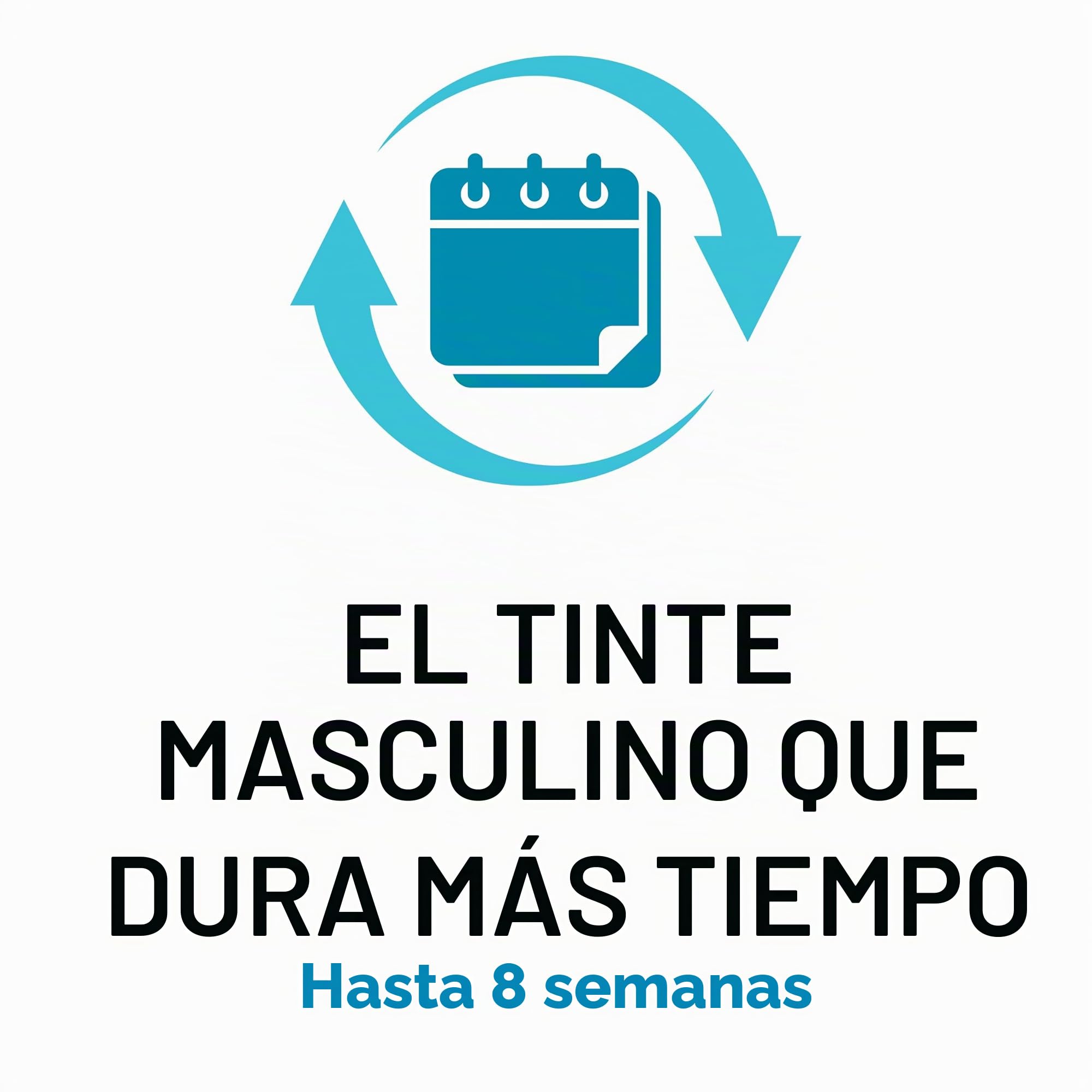 Just for Men Barba & Bigote, tinte para barba para hombre, color castaño medio, tinte para eliminar las canas, con peine aplicador, M35 (3 unidades)