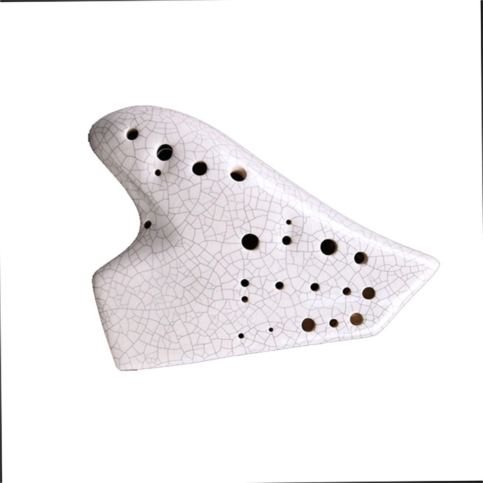Ocarina Standard Ocarina a tre canne in chiave A/C e chiave contralto C | Note basse facili da controllare; note alte facili da raggiungere