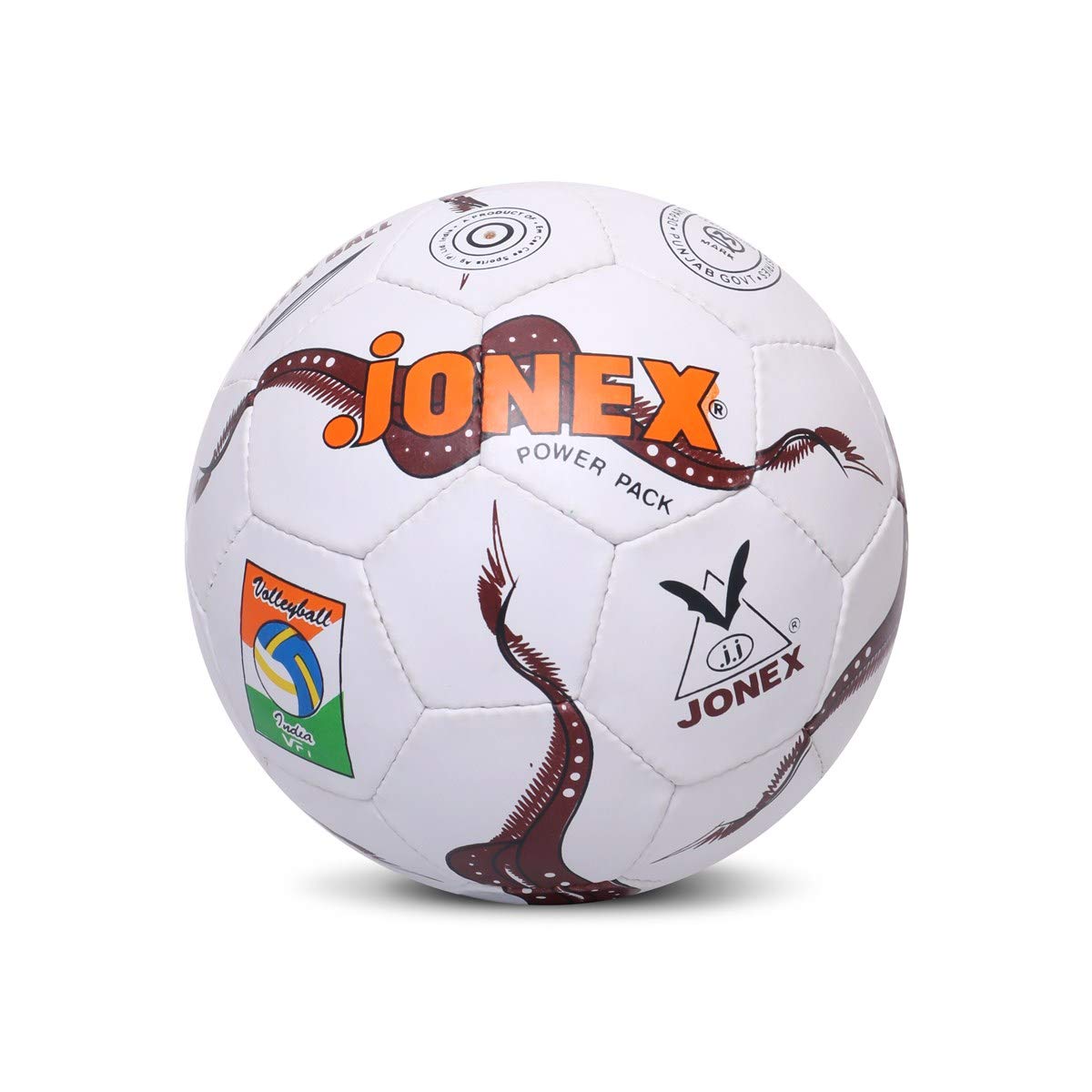 JJ Jonex POWERPACK VOLLEBALL Size 5, White (B08KP3KY4K) Amazon Price History, Amazon Price Tracker