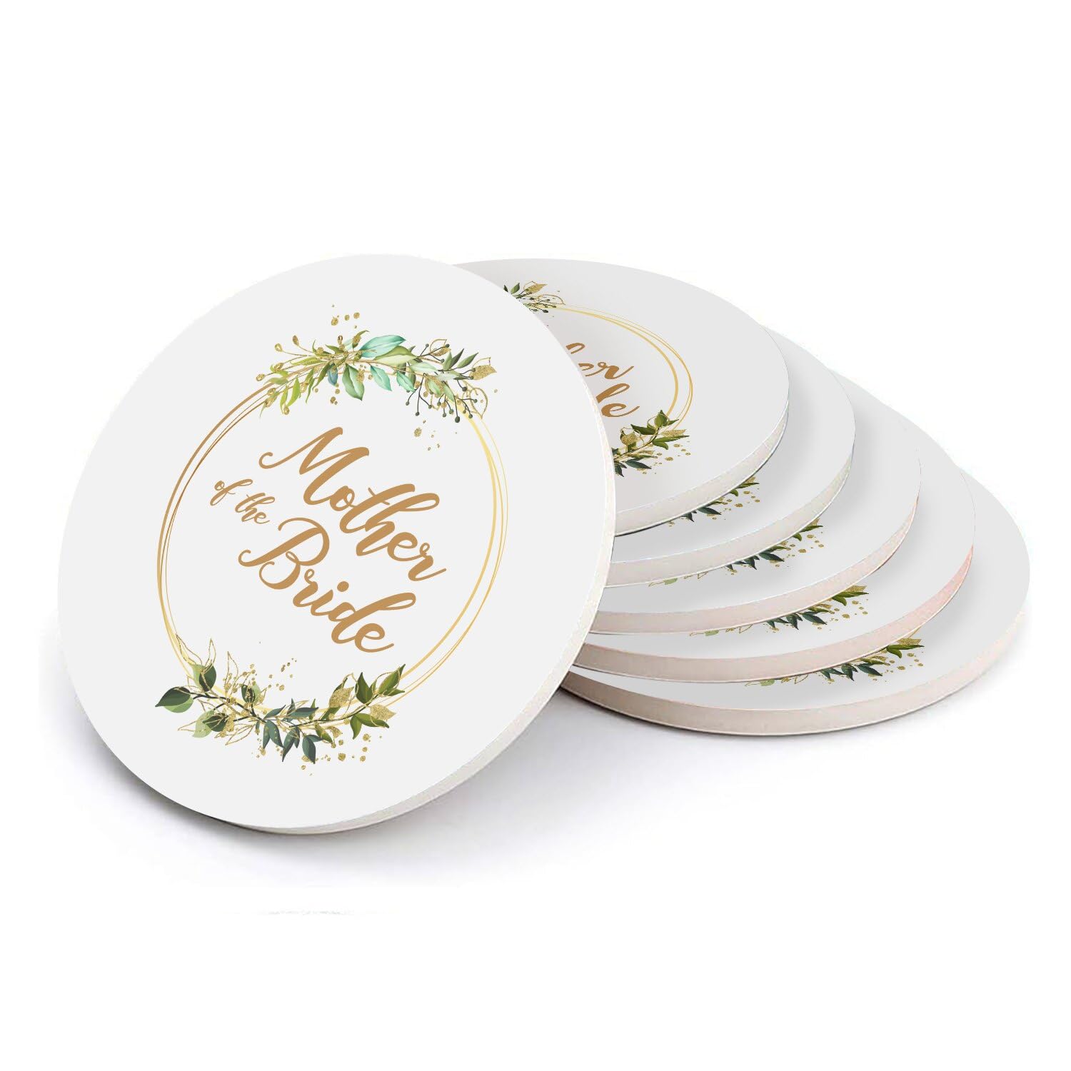 Sous-verre céramique 108mm anti-tache : protégez vos tables le jour du mariage