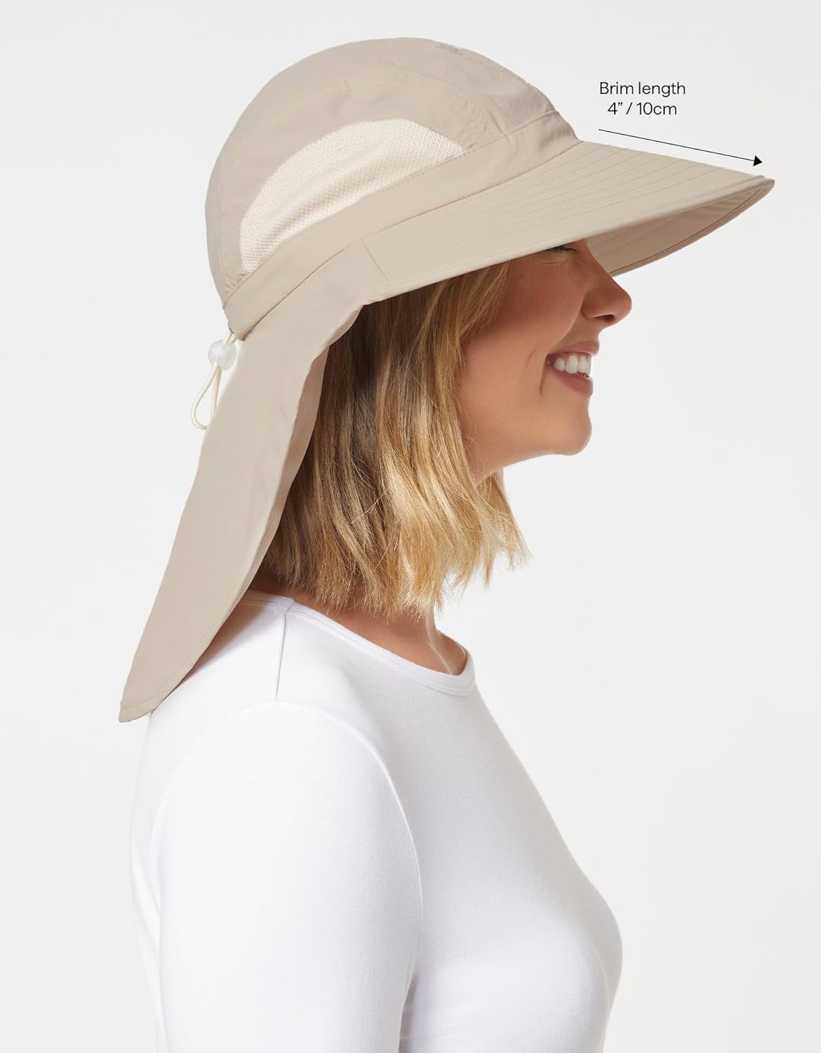 Solbari Unisex Outback Travel Hat UPF 50+, Packable Wide Brim Sun Protection with Breathable Mesh Panels for Travel & Outdoor - Image 2