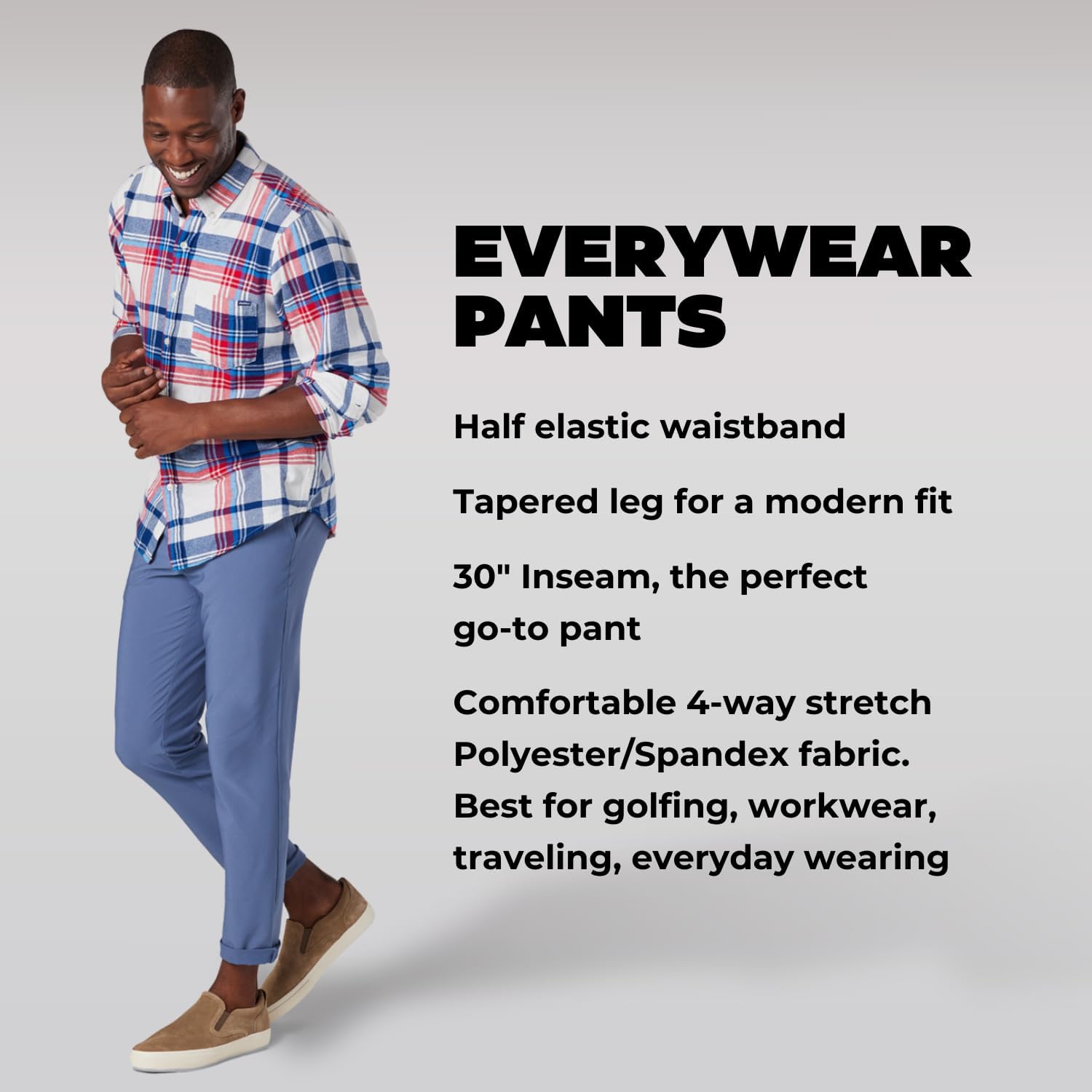 Chubbies Everywear Pants – Men’s Chino Pants with 4-Way Stretch, Tapered Leg Fit, Wrinkle-Resistant Stretch Pants, 30” Inseam - Image 3