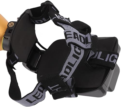 Miniatura 8 de Topyond Faro LED de alta potencia, linterna recargable USB de alto brillo, impermeable, linterna de foco al aire libre, para caza, camping,