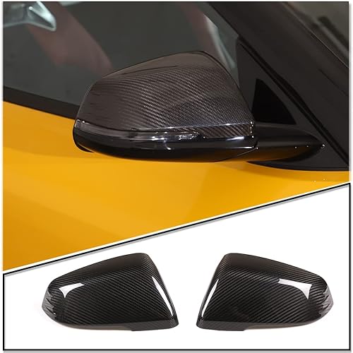 Miniatura 2 de Tapa para espejo retrovisor de puerta compatible con Toyota Supra GR A90 A91 MK5 2019-2022, la cubierta exterior del espejo lateral está hecha de