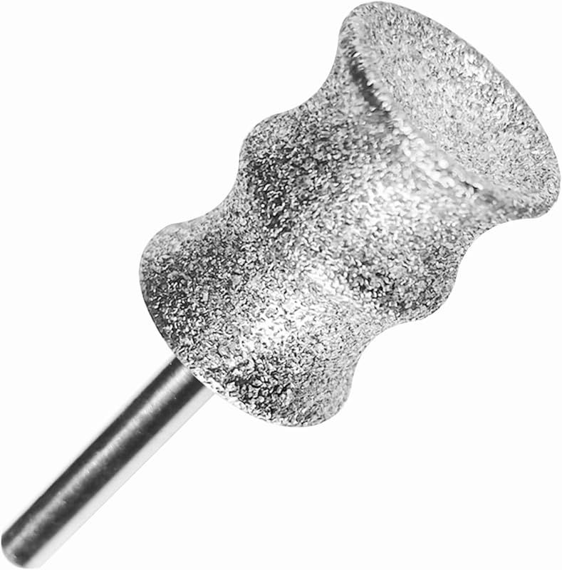 Diamond Rotary Grinder Bits for Dog - Pet Nail Grinder Attachment - 1/8" Replacement Grinder Wheel for Dremel - Pet Nail File & Clippers for Medium Large Dogs (XL)