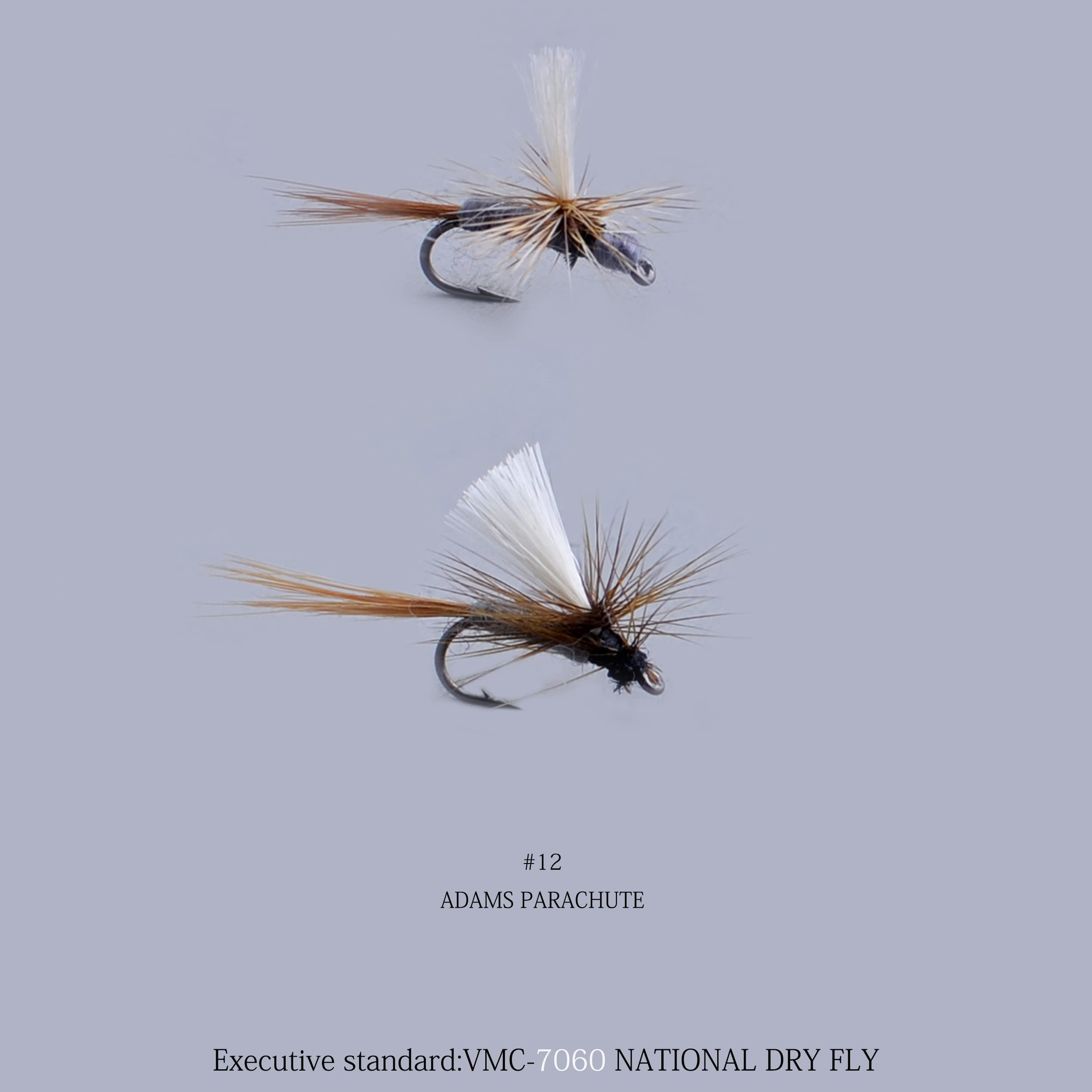 Fliegenfischen Trockenfliegen - 1 Dutzend Forellenfliegen