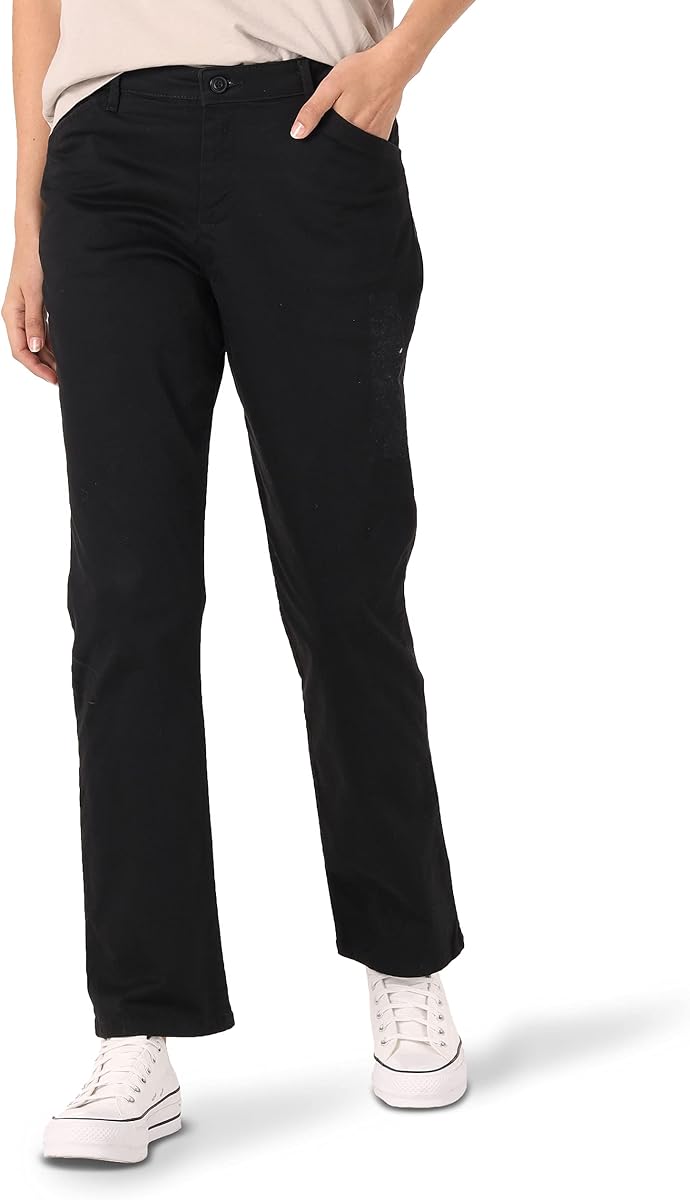 Women's Petite Relaxed Fit All Day Straight Leg Pant