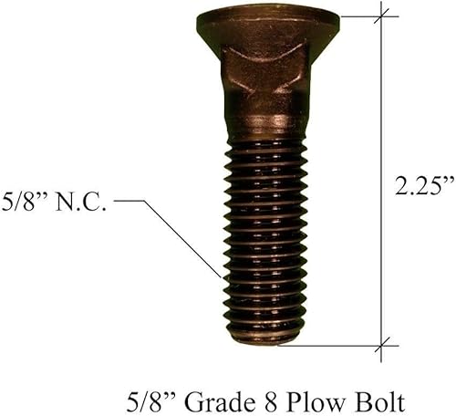 Miniatura 3 de H439029 - Borde de corte de minicargadora tratada térmicamente, con herrajes, se adapta a algunos cubos de caja, 12 pernos, 3/4"x8"x73.25"