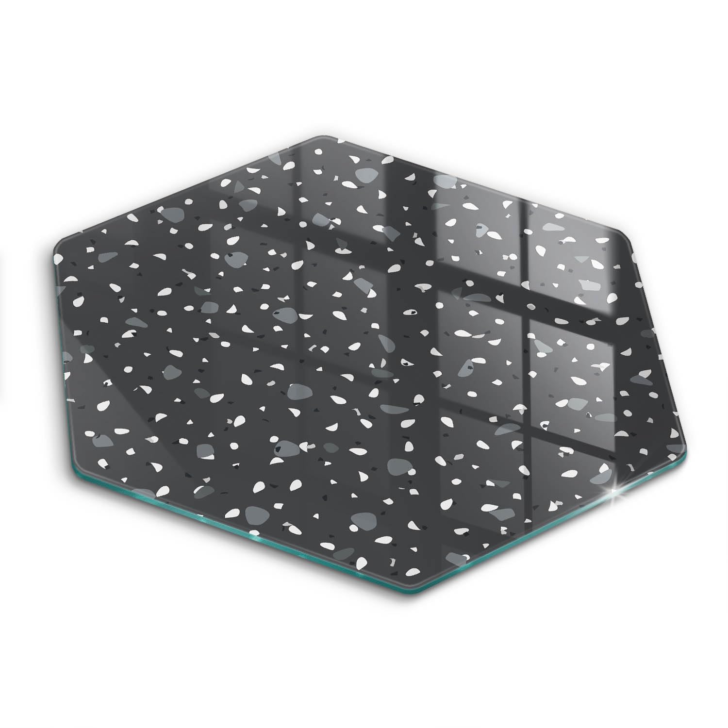 Planche à découper 40cm Wallfluent à haute résistance thermique et forme hectagonale