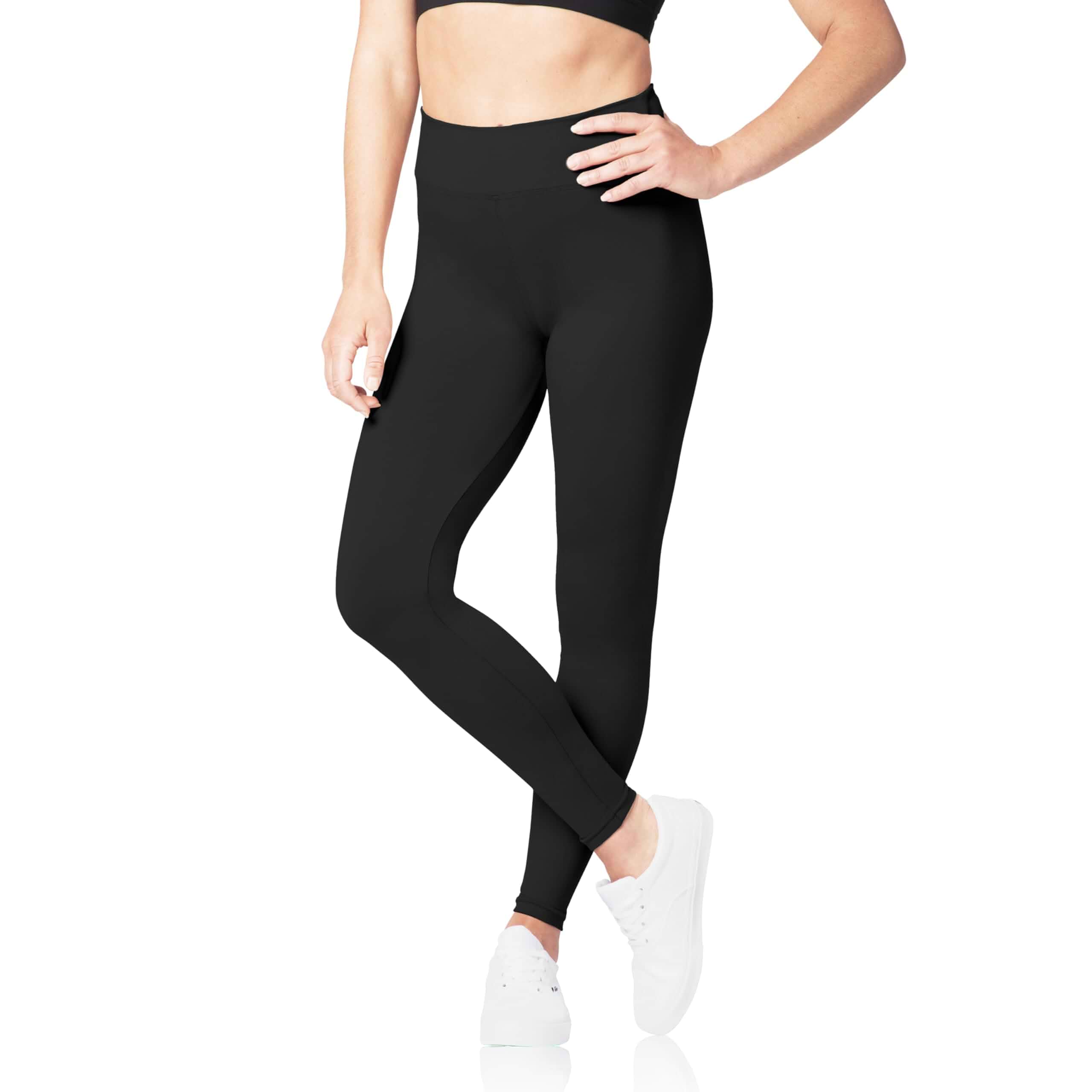 SATINA High Waisted Leggings for Women - Comfortable and Stretchy in Versatile Sizes and Colors Leggings