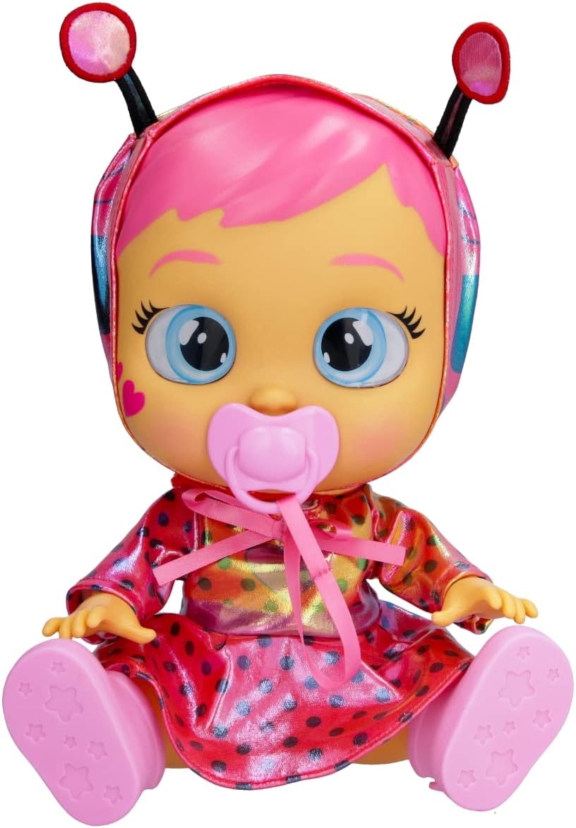 Lady Interactive Doll that Cries Real Tears with Extendable Outfit! Gift Toy for Children from 18 Months