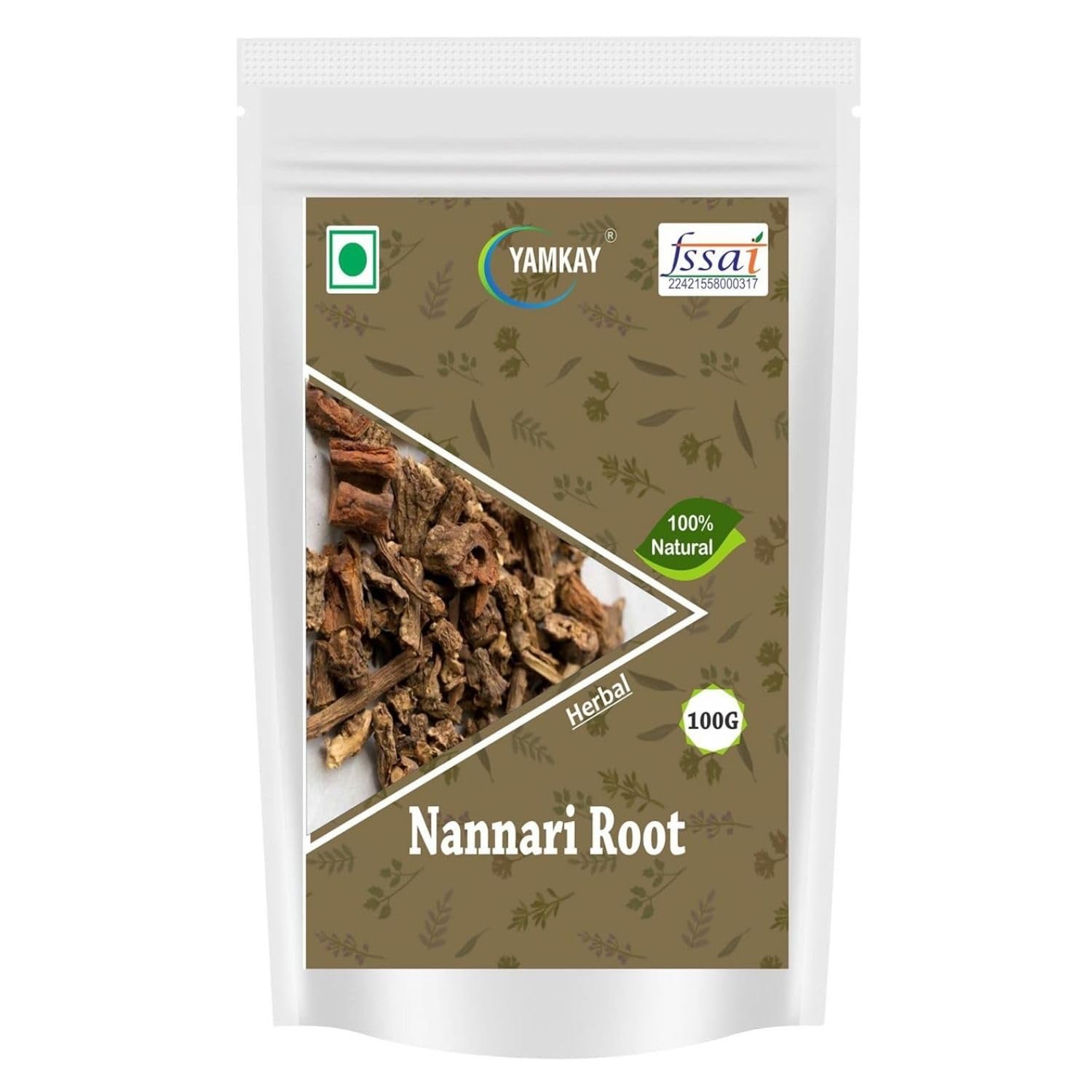Yamkay Pure Nannari Root 100 GM