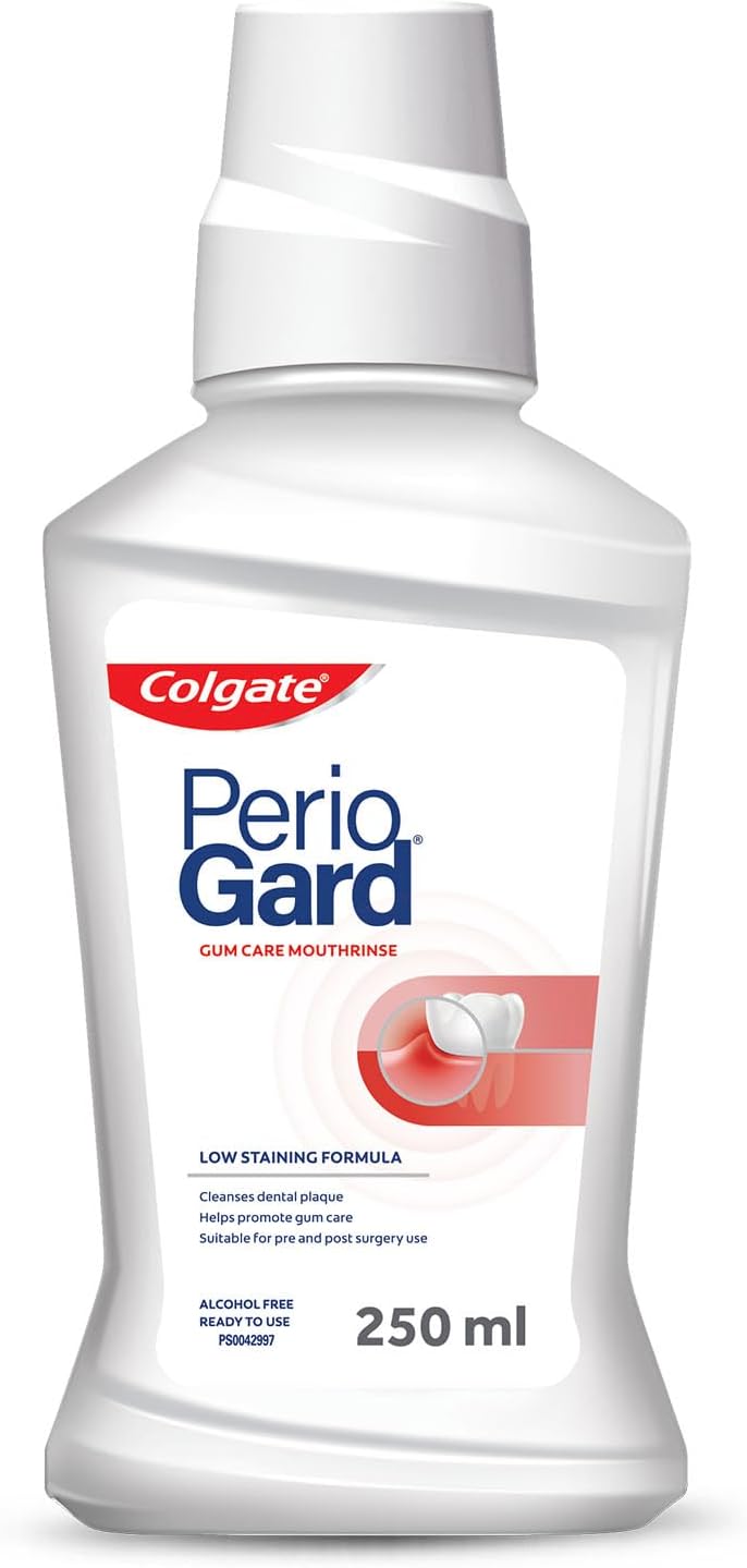 PerioGard Gum Care Mouthwash | Low Staining Formula (250 ml)