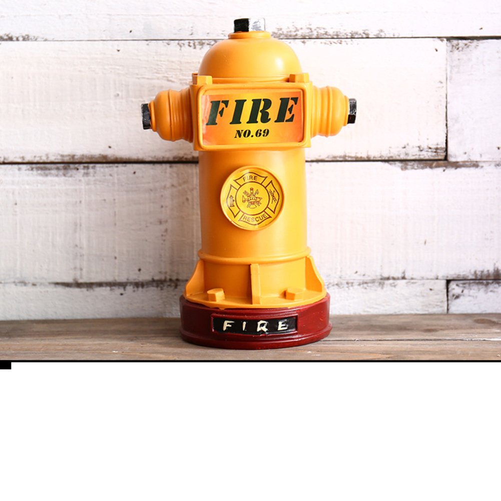 cdhajj Retro telephone mailbox model/creativity/TV stand-B