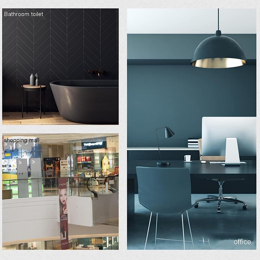 2 Pcs Shower Glass Door Knobs Aluminum Alloy Replacement Parts Shower Screen Door Handle Knob, Glass Door Knobs for Interior Doors-Black